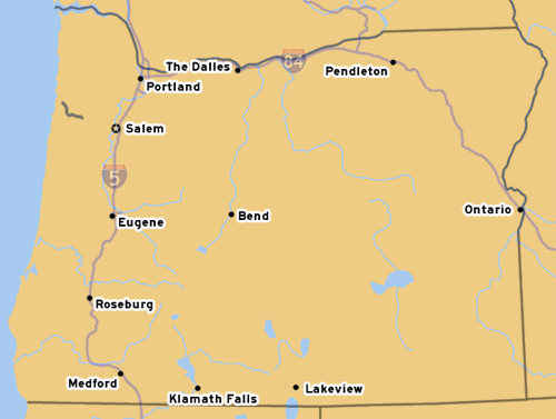 OR-14's Routing from Hebo to Valley Jct.