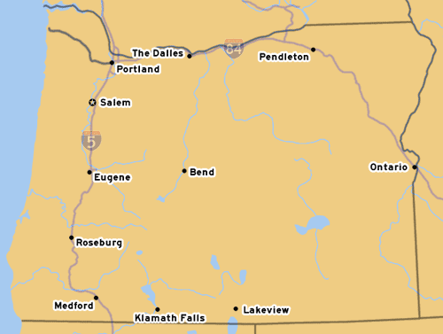 OR-2's Routing from Cannon Beach Jct. to Portland