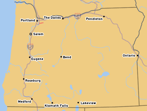 OR-212's Routing from Scholls to Raleigh Hills