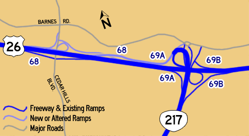 The Barnes Rd., OR-217, and Cedar Hills Blvd. Interchanges 2006