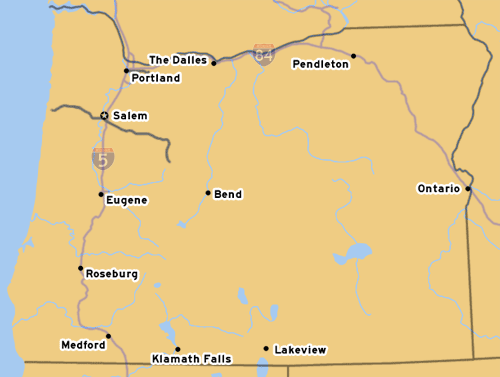 US-320's Routing from Otis to Santiam Junction